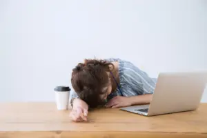 調子が悪い女性